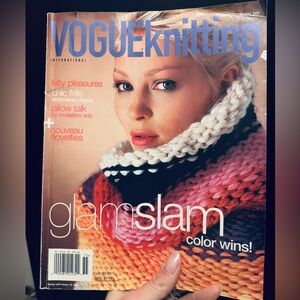 Vintage Vogue Knitting Holiday 2005 Magazine Craft Pattern Collector